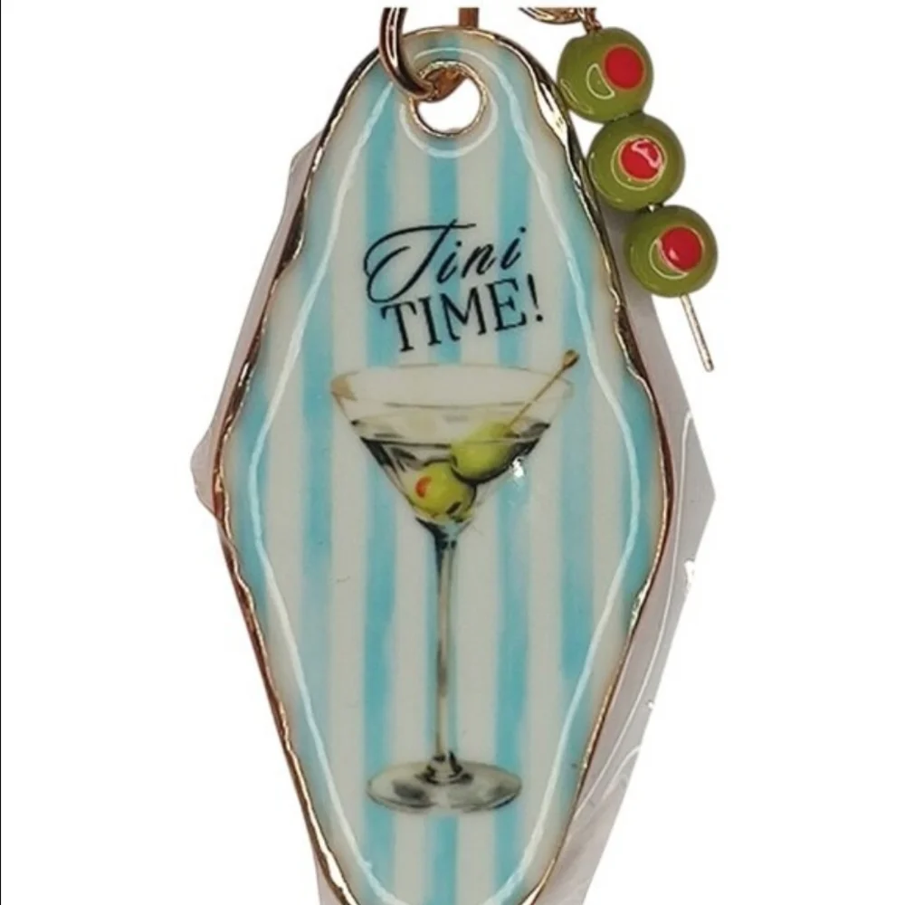 Piper K Tini Time Bag Charm Keychain